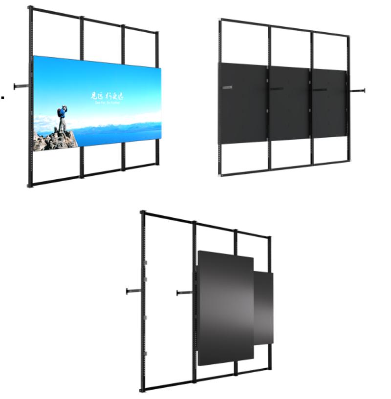 DP-D40XXXXX-1X1-Q1-RS-Q1-ZF平方LED箱体通天地支架