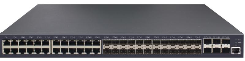 DS-3E3754TF三层千兆交换机（24千兆电+24千兆光+6万兆光）