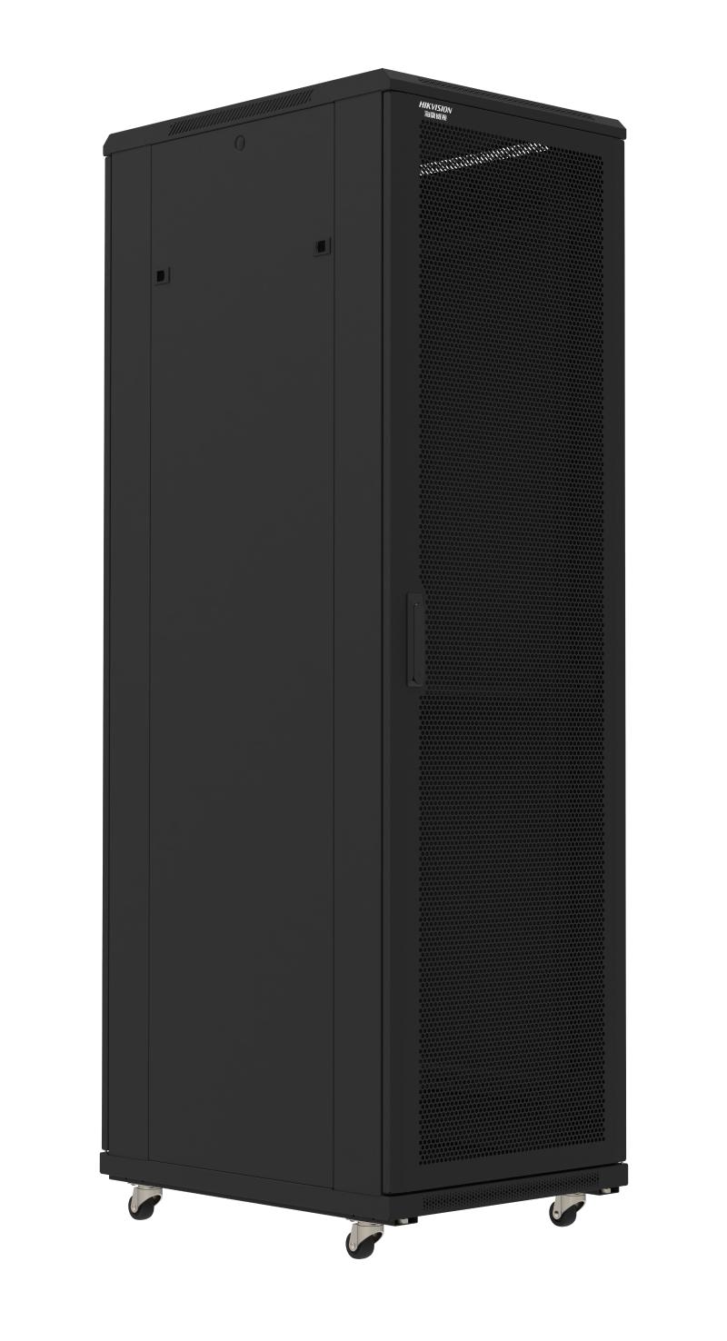 DS-ZRK-42(网孔门)布线机柜，42U，网孔门，600毫米(宽) x 800毫米(深) x 2055毫米(高)，含8口PDU及1块层板
