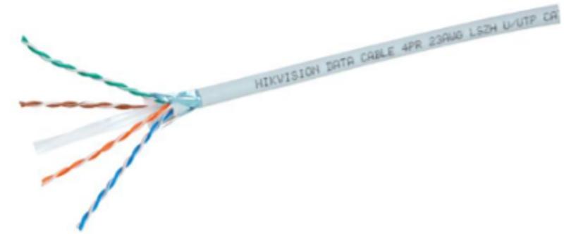 DS-ZC6P六类四对屏蔽双绞线LSZH