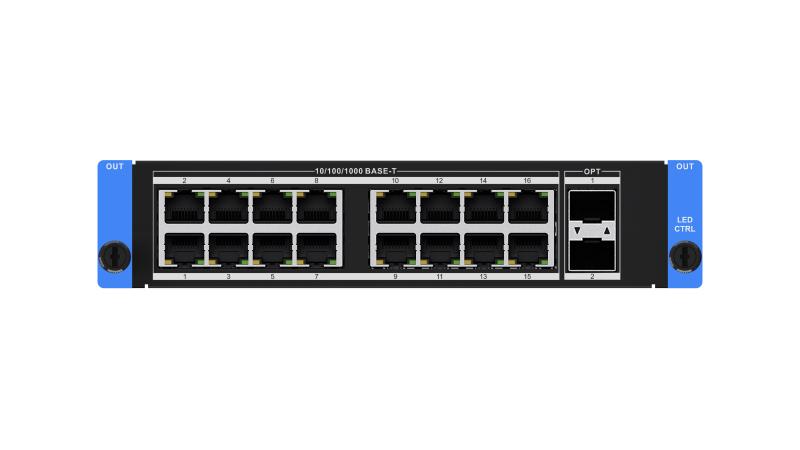 DS-C66S-16NO/2FO16路网口2路光口板