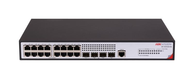 DS-3E2520-HL二层网管型千兆交换机（16千兆电+4千兆光）