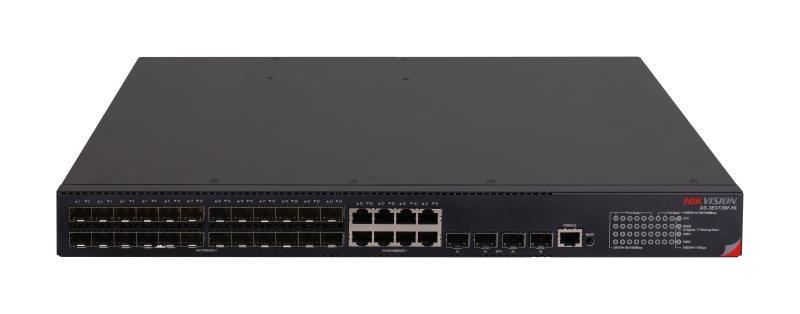 DS-3E3736F-HL三层千兆交换机（24千兆光+8千兆电+4万兆光）