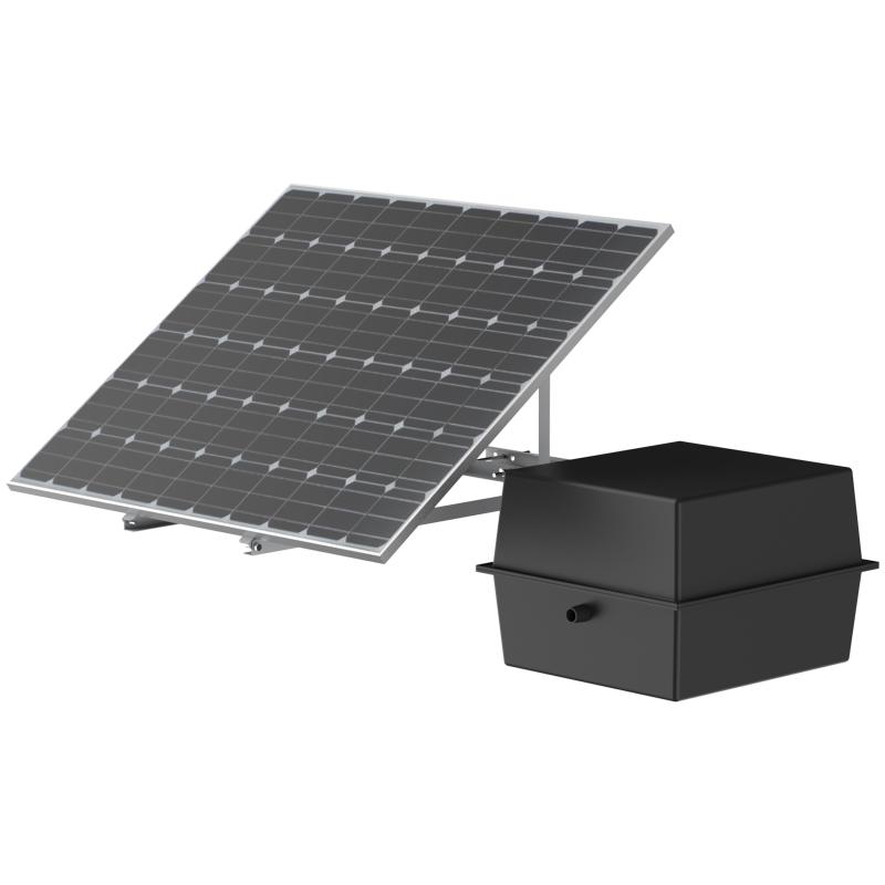 DS-2WL0000-J20S30G(B)太阳能胶体供电系统_200AH电池300W太阳能板