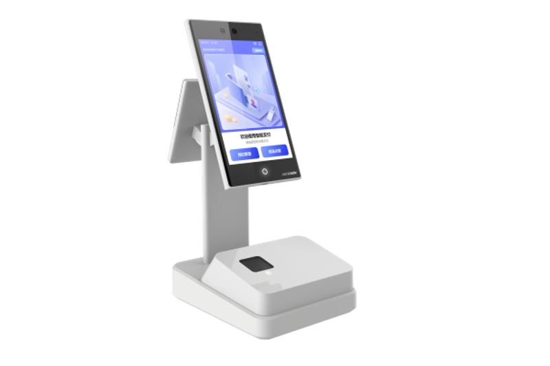 DS-K6301-DTK6301人脸消费机(桌面式双屏)