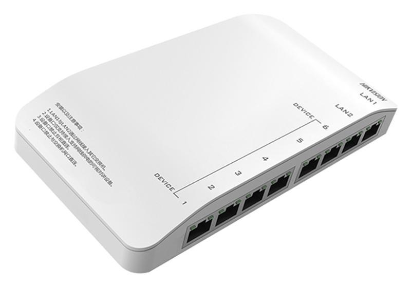 DS-KAD606-N6口对讲专用交换机