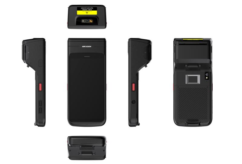 DS-MDT401/4&64/GLE/ID(B)扫码打印终端（不带测温、带扫码头、带身份证模块、带指纹、带TSAM、带安全加密） 4+64配置