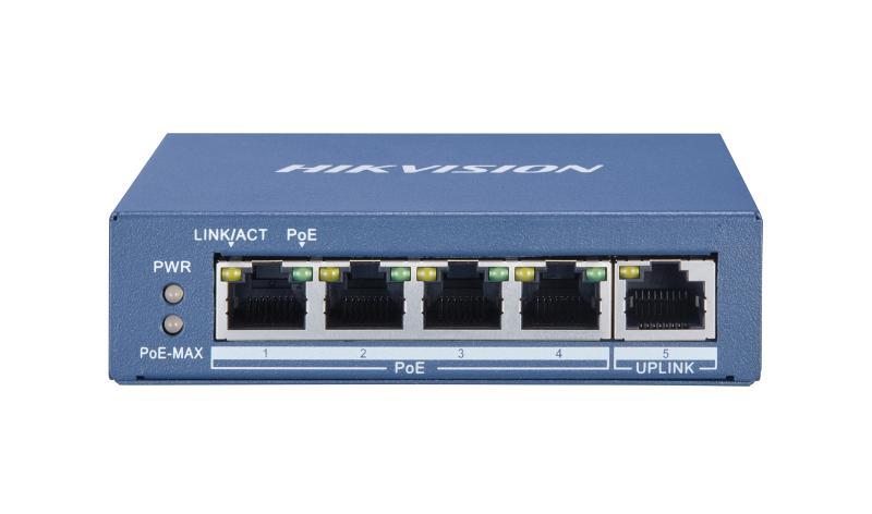 DS-3E0505SP-E二层非网管全千兆低功率POE交换机（4千兆POE电+1千兆电口）