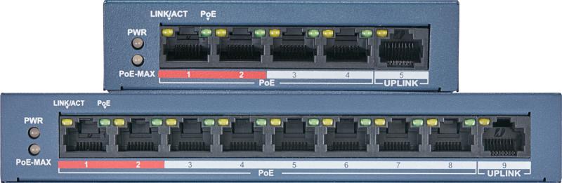 DS-3E0100SP-E二层非网管全百兆低功率POE交换机