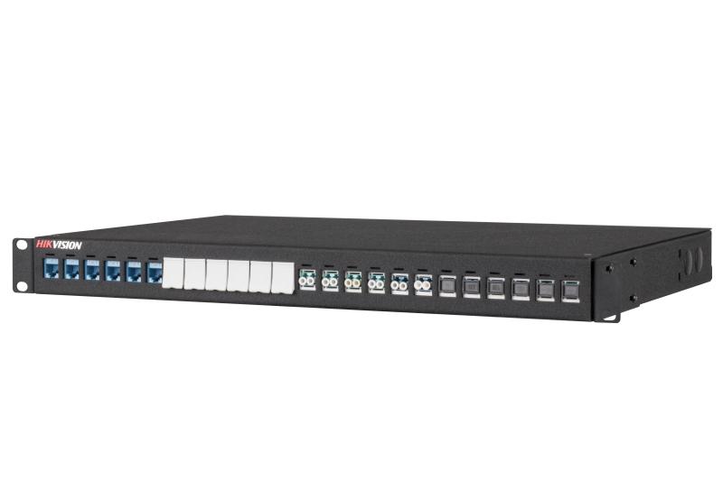 DS-ZGPK1-241U机架式模块化光纤配线箱,空箱,可安装24个工作区光纤模块或铜缆模块