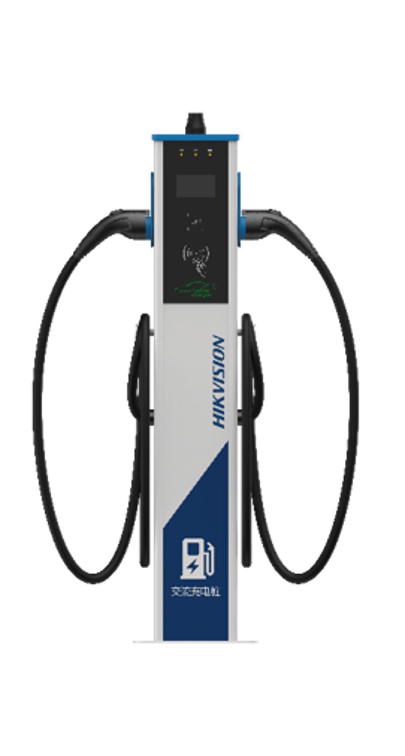 DS-TMP100-A2/4G(14KW/7m)落地式交流双枪充电桩（7米枪线）