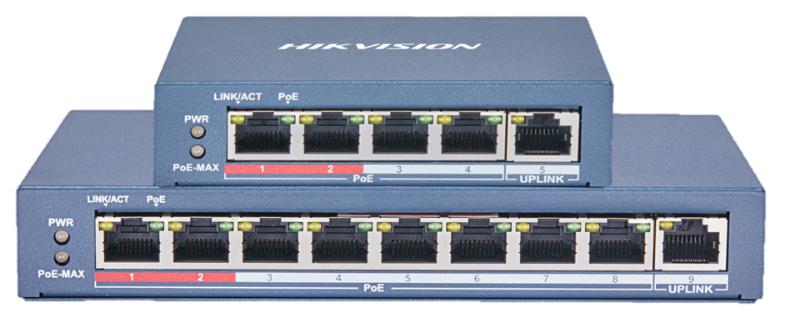 DS-3E0100P-S二层非网管全百兆POE交换机