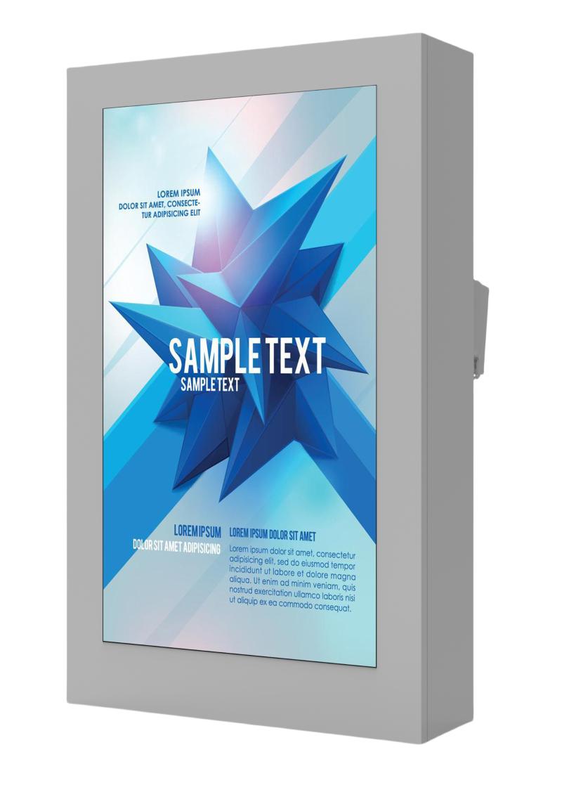 DS-D6055FO-X/V55寸户外壁挂竖挂非触控windows信息发布屏