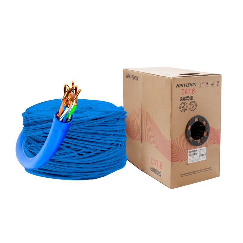 DS-ZC6US-B/PVC(国内标配)6类室内非屏蔽双绞线
